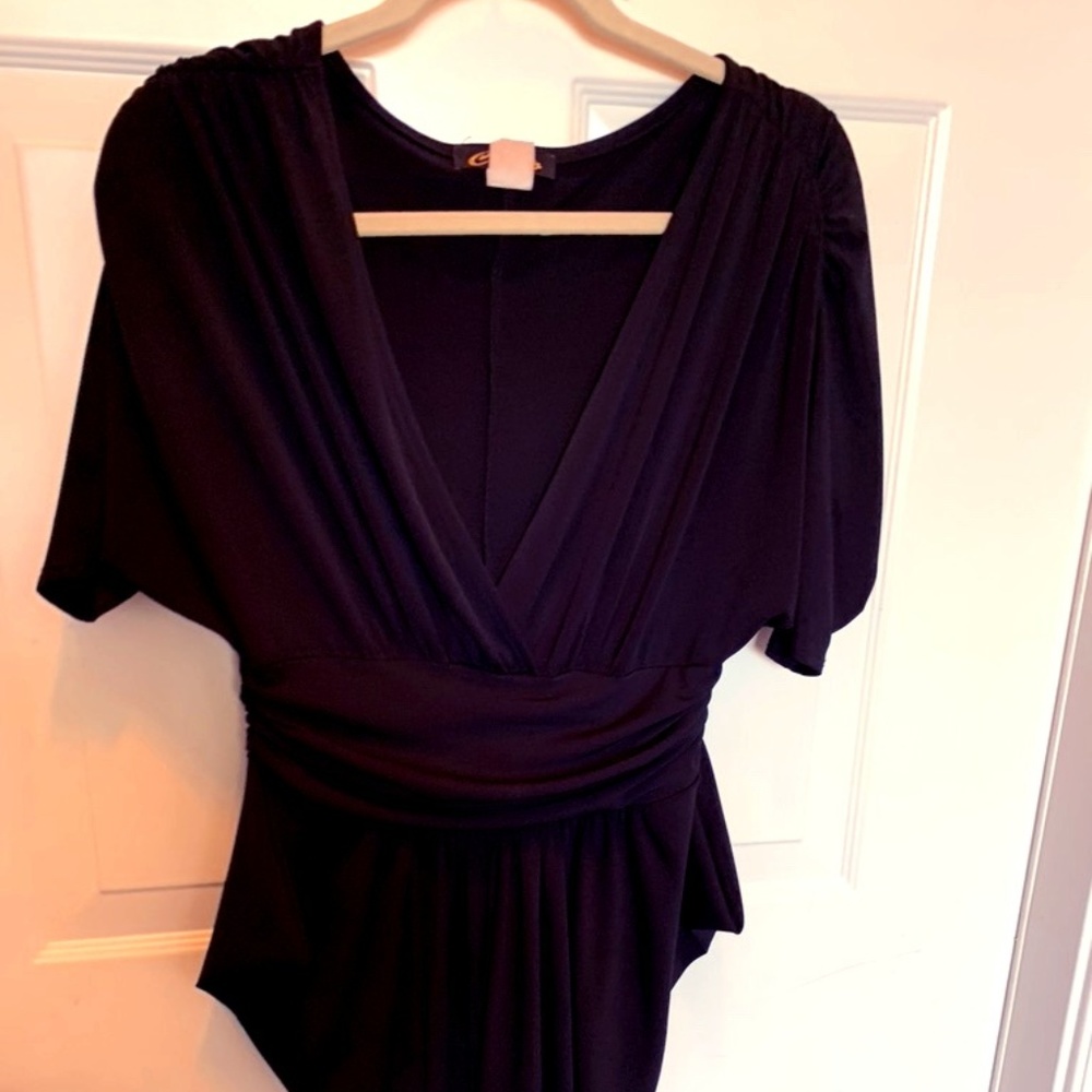 High Low Sexy Black Dress